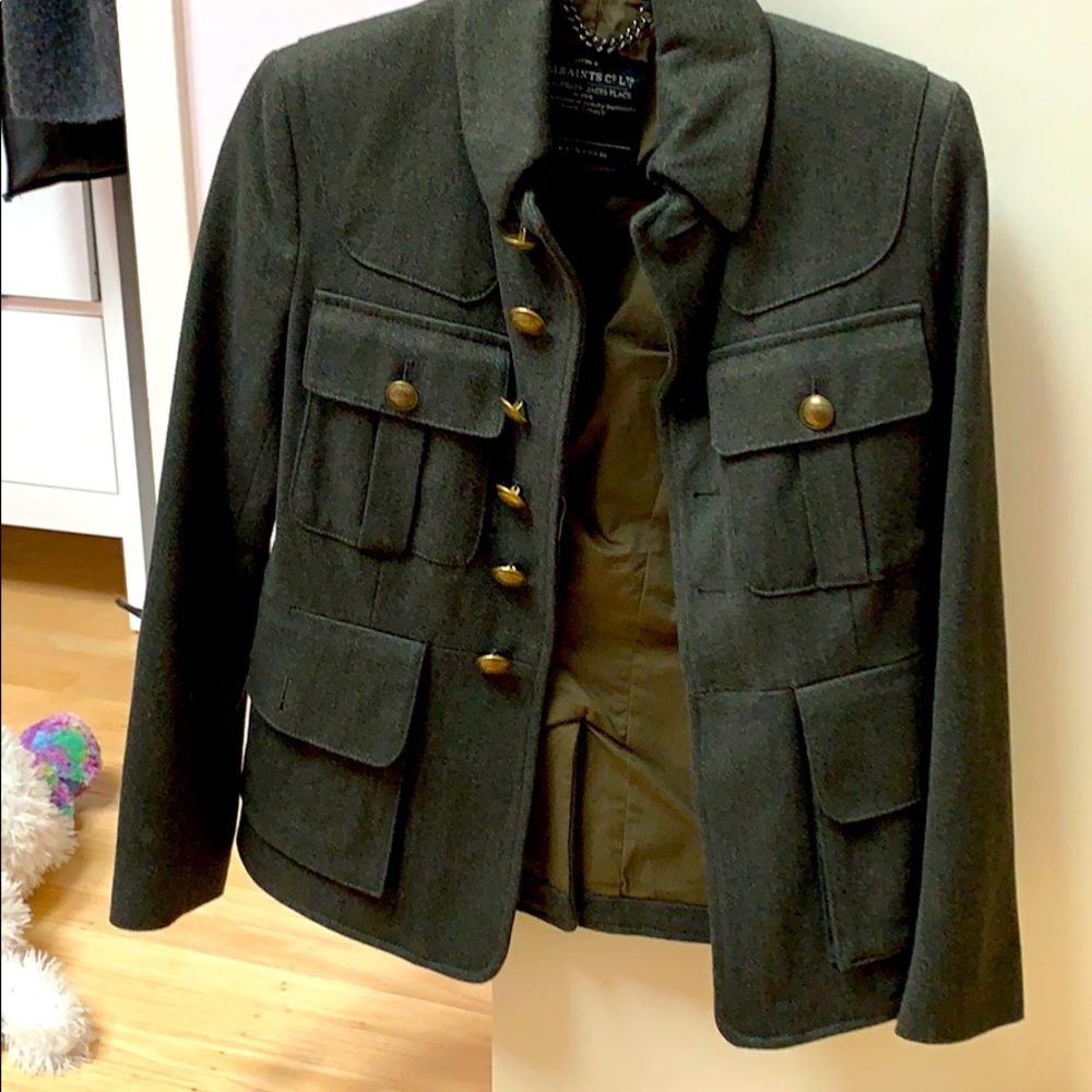 Allsaints Military Style Jacket